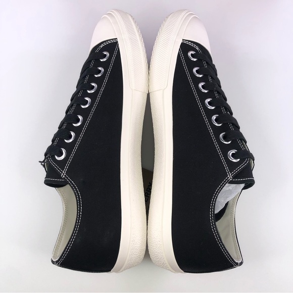 Burberry Mens Larkhall Stripe Classic Side Logo Sneaker Black Shoes - Picture 3 of 9